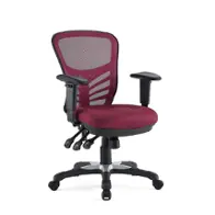 Eei-757-red Modway Furniture Articulate Home Office Furniture Office Chair