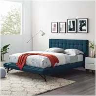 Mod-6007-blu Modway Furniture Julia Bedroom Furniture Bed