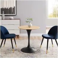 Eei-4861-blk-nat Modway Furniture Lippa Dining Room Furniture Dining Table