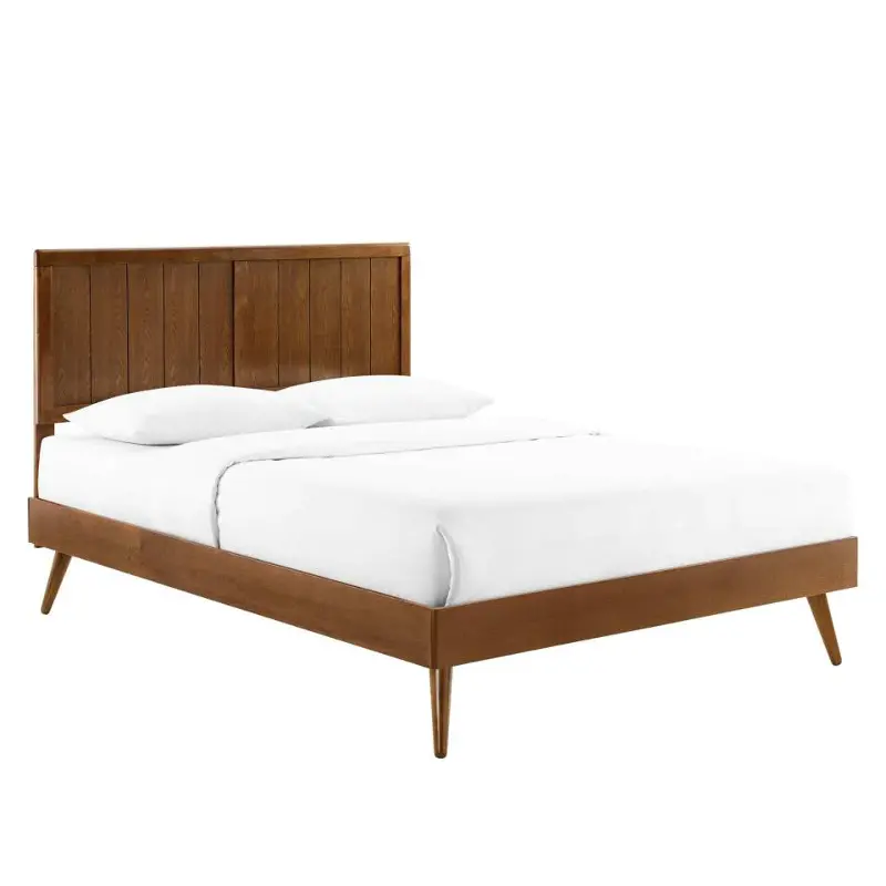 Mod-6379-wal Modway Furniture Alana Bedroom Furniture Bed