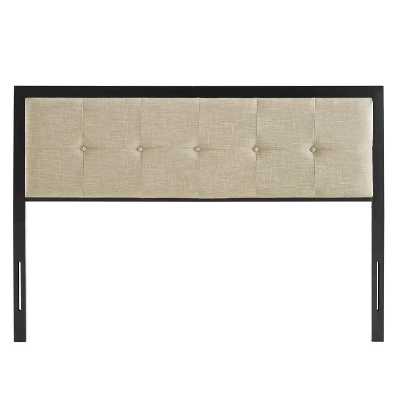 Mod-6174-blk-bei Modway Furniture Teagan Bedroom Furniture Bed