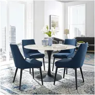 Eei-3527-blk-whi Modway Furniture Lippa Dining Room Furniture Dining Table