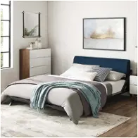 Mod-6047-cap-blu Modway Furniture Luella Bedroom Furniture Bed