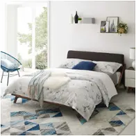 Mod-6047-wal-brn Modway Furniture Luella Bedroom Furniture Bed