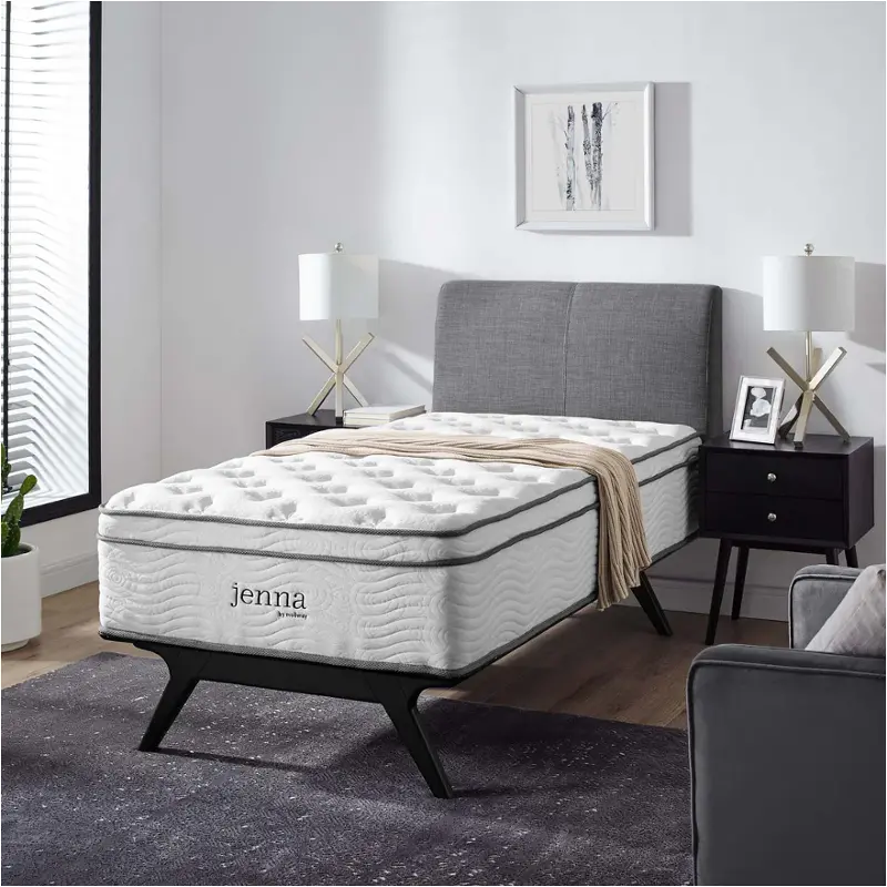 Mod-6082-whi Modway Furniture Jenna Bedding Mattresse