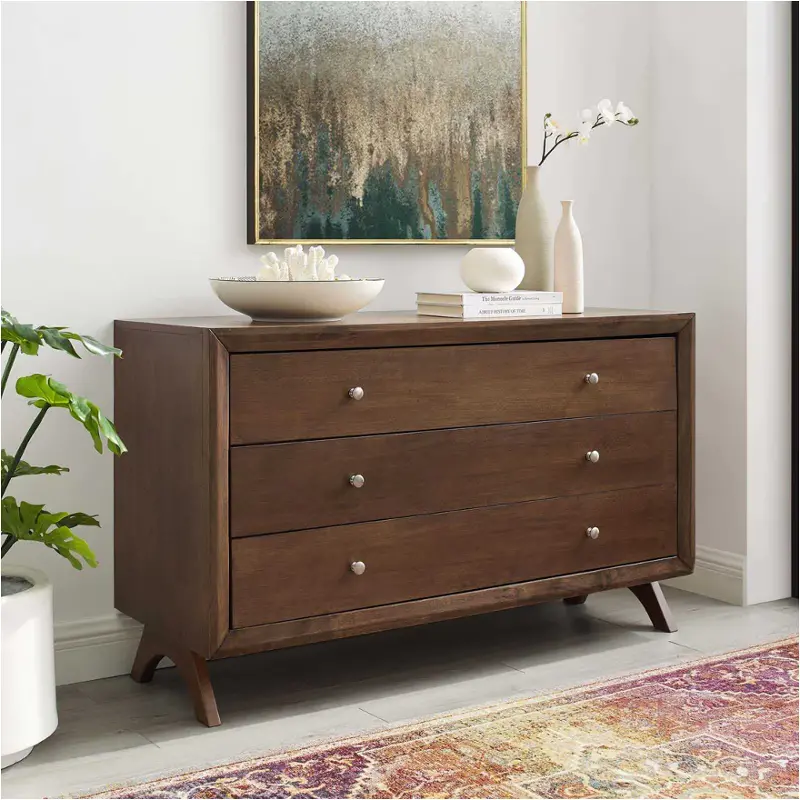 Mod-6059-wal Modway Furniture Providence Bedroom Furniture Dresser