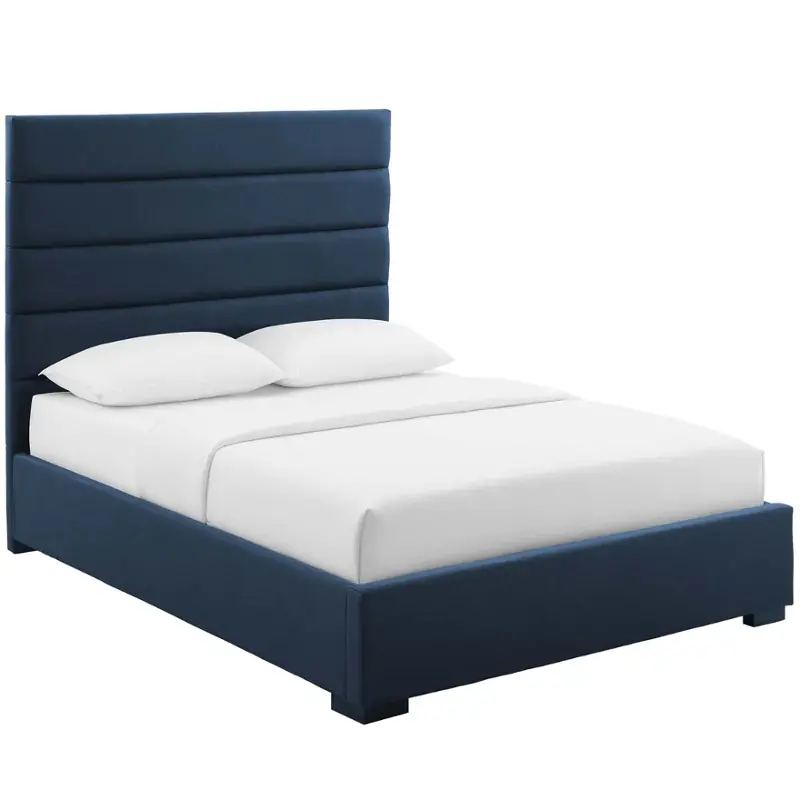 Mod-6049-blu Modway Furniture Genevieve Bedroom Furniture Bed