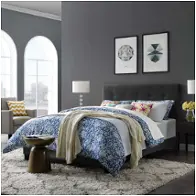 Mod-6001-gry Modway Furniture Amira Bedroom Furniture Bed