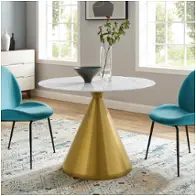 Eei-5335-gld-whi Modway Furniture Tupelo Dining Room Furniture Dining Table