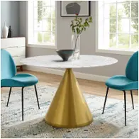 Eei-5336-gld-whi Modway Furniture Tupelo Dining Room Furniture Dining Table
