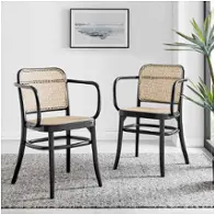 Eei-6076-blk Modway Furniture Winona Dining Room Furniture Dining Chair