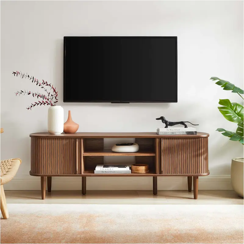 Eei-6158-wal Modway Furniture Contour Home Entertainment Furniture Tv Console
