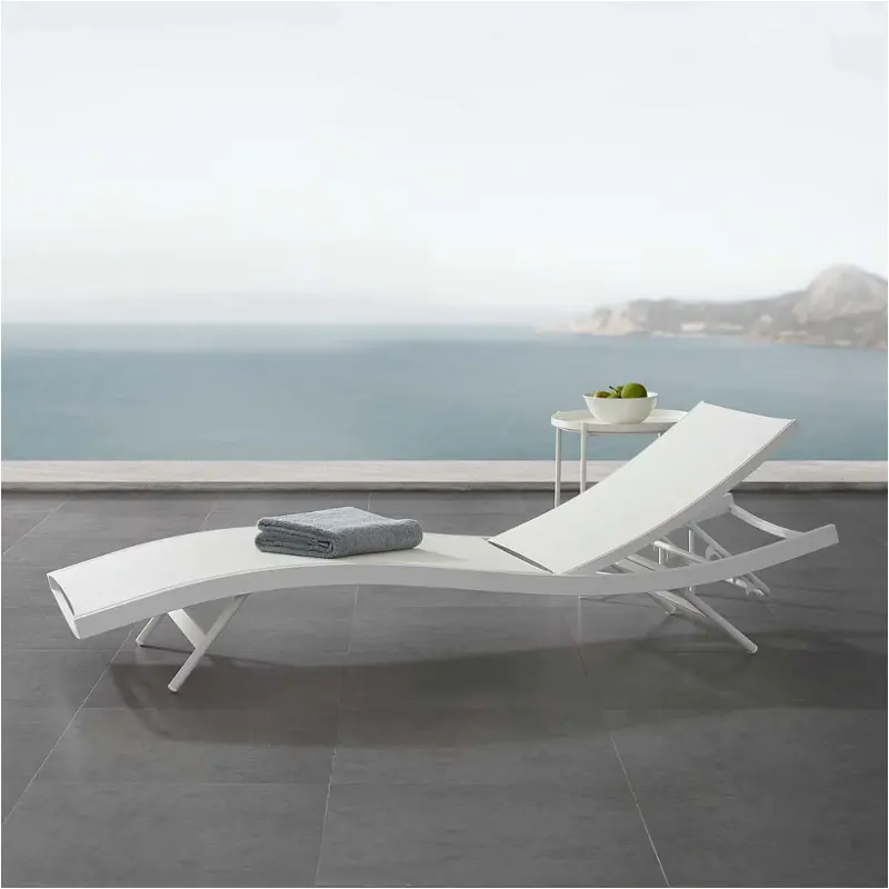 Eei-3300-whi-whi Modway Furniture Glimpse Outdoor Furniture Patio Seating