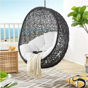 abate outdoor patio swing chair with stand