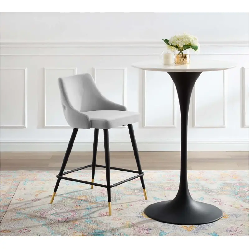 Eei-3908-lgr Modway Furniture Adorn Dining Room Furniture Stool