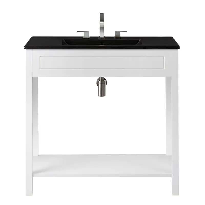 Eei-5799-whi-blk Modway Furniture Altura Bathroom Furniture Vanitie