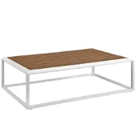 Eei-3021-whi-nat Modway Furniture Stance Living Room Furniture Cocktail Table