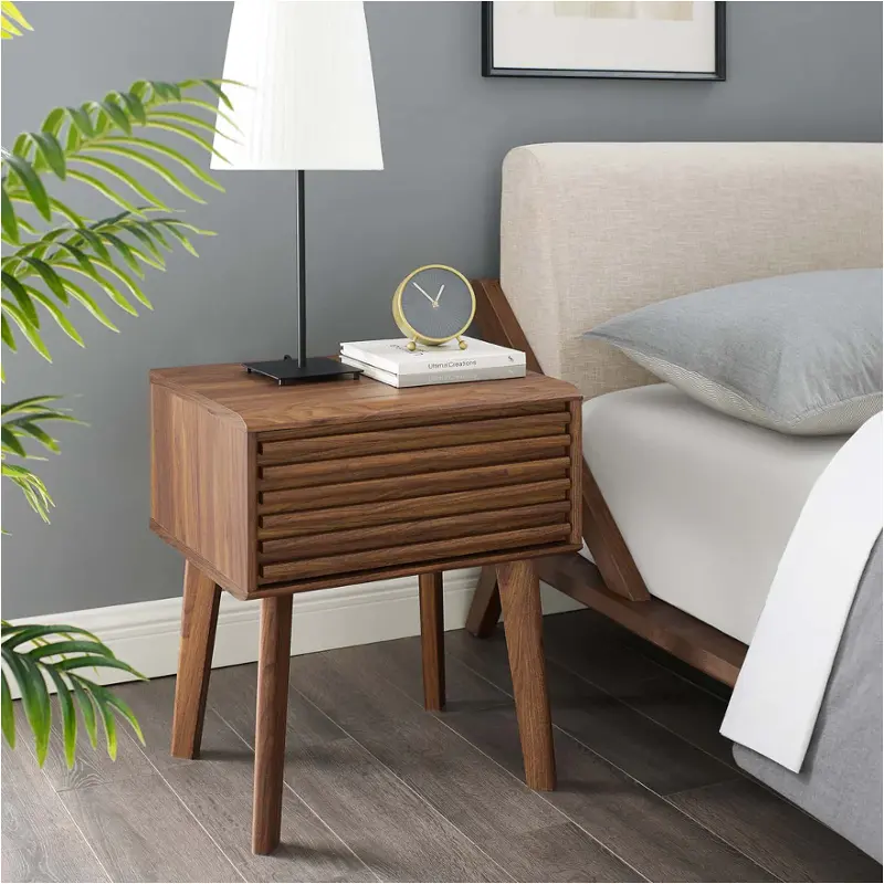 Eei-3345-wal Modway Furniture Render Living Room Furniture End Table