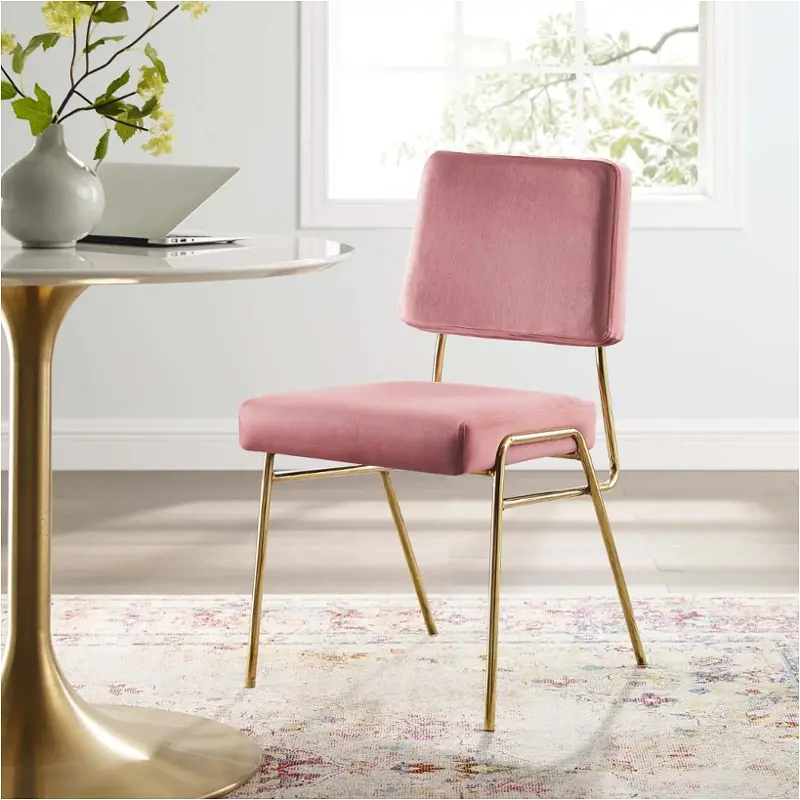 Eei-3804-gld-dus Modway Furniture Craft Dining Room Furniture Dining Chair