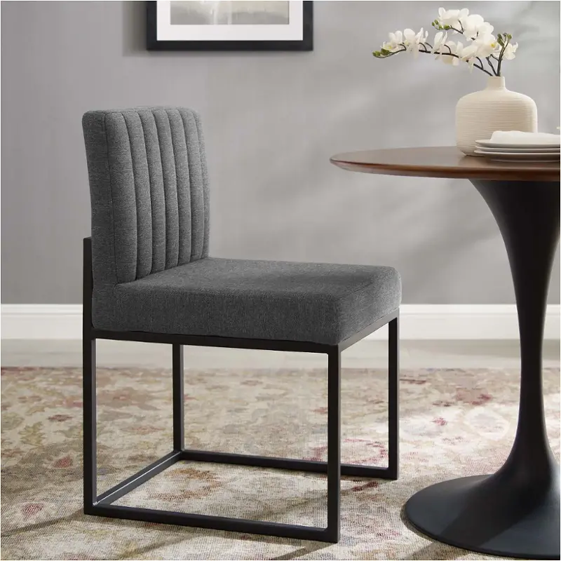 Eei-3807-blk-cha Modway Furniture Carriage Dining Room Furniture Dining Chair