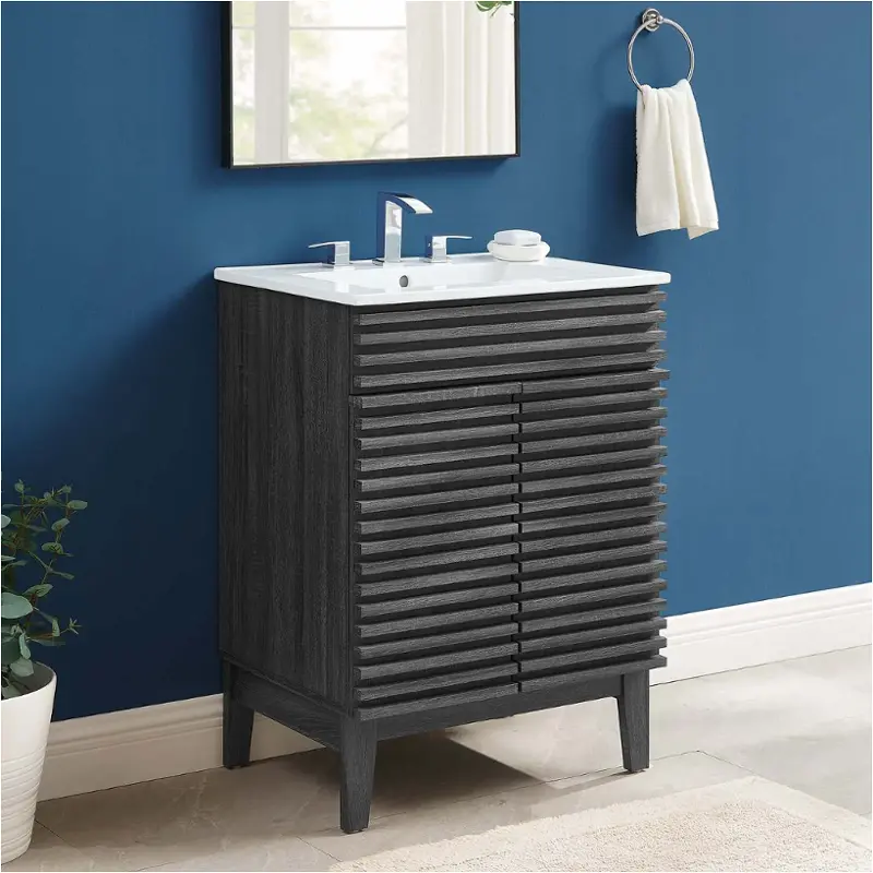 Eei-3860-cha-whi Modway Furniture Render Bathroom Furniture Vanitie