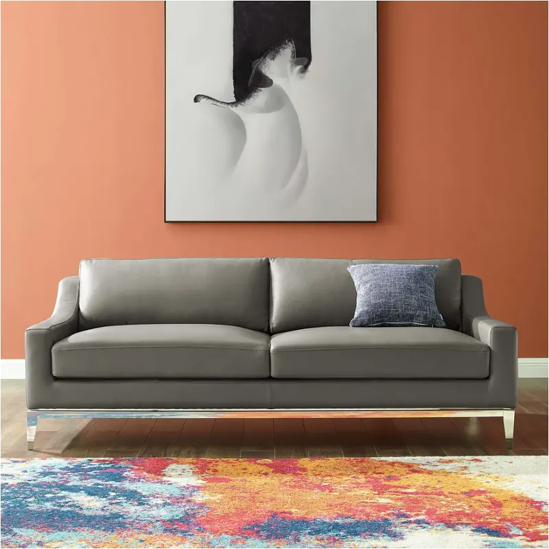 Eei-3444-gry Modway Furniture Harness Living Room Furniture Sofa
