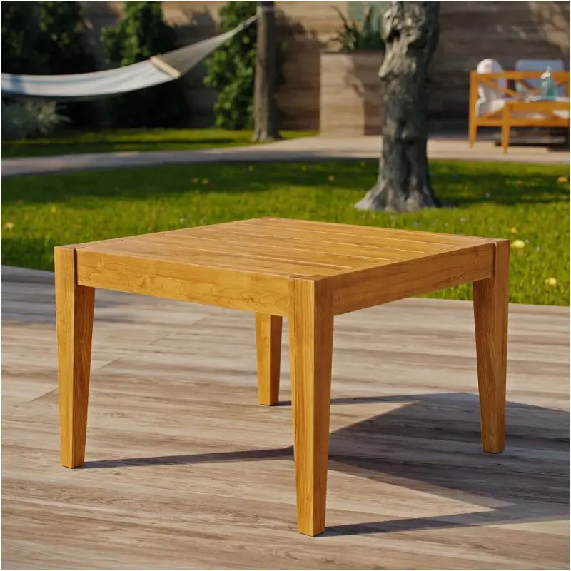 Eei-3431-nat Modway Furniture Northlake Outdoor Furniture End Table