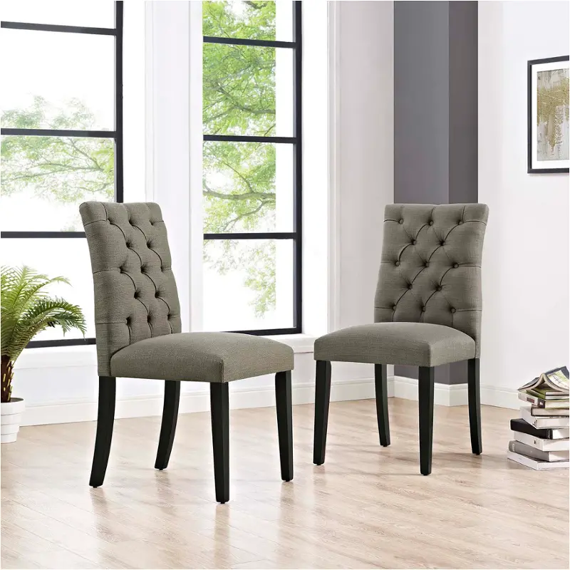Eei-3474-gra Modway Furniture Duchess Dining Room Furniture Dining Chair