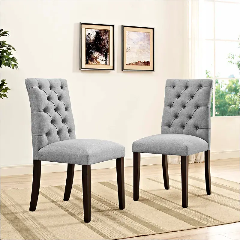 Eei-3474-lgr Modway Furniture Duchess Dining Room Furniture Dining Chair