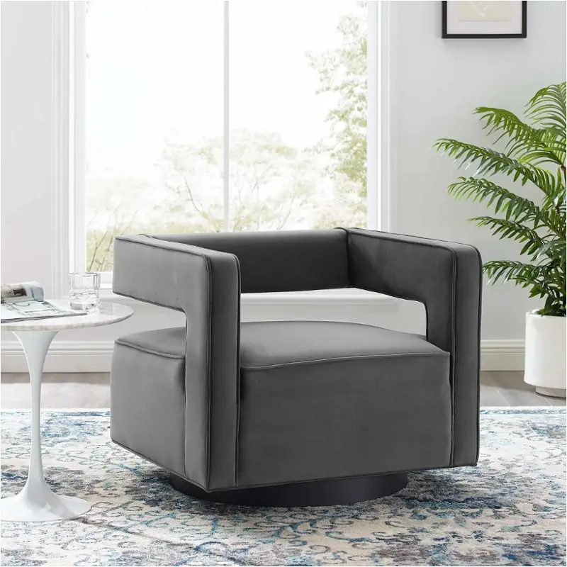 Eei-3948-gry Modway Furniture Booth Living Room Furniture Living Room Chair