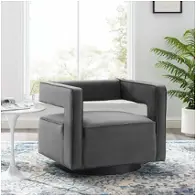 Eei-3948-gry Modway Furniture Booth Living Room Furniture Living Room Chair