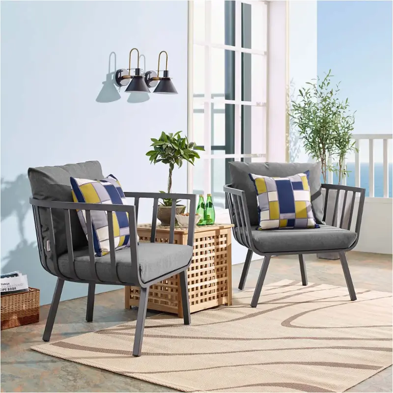 Eei-3960-sla-cha Modway Furniture Riverside Outdoor Furniture Patio Seating