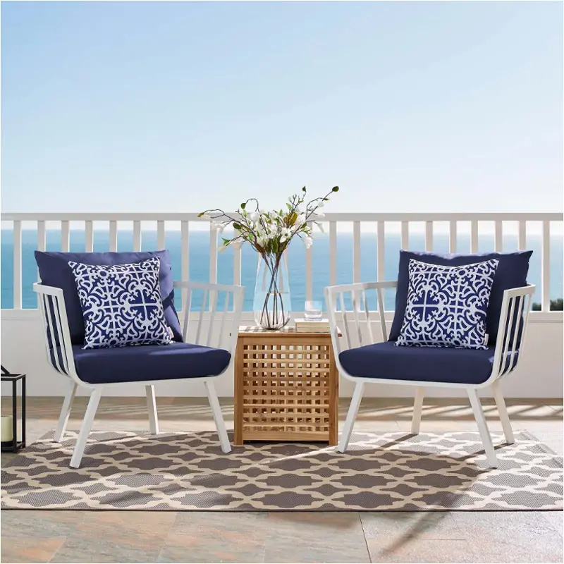 Eei-3960-whi-nav Modway Furniture Riverside Patio Seating