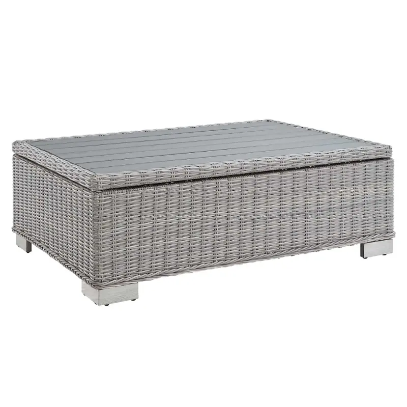 Eei-3982-lgr Modway Furniture Conway Outdoor Furniture Patio Table