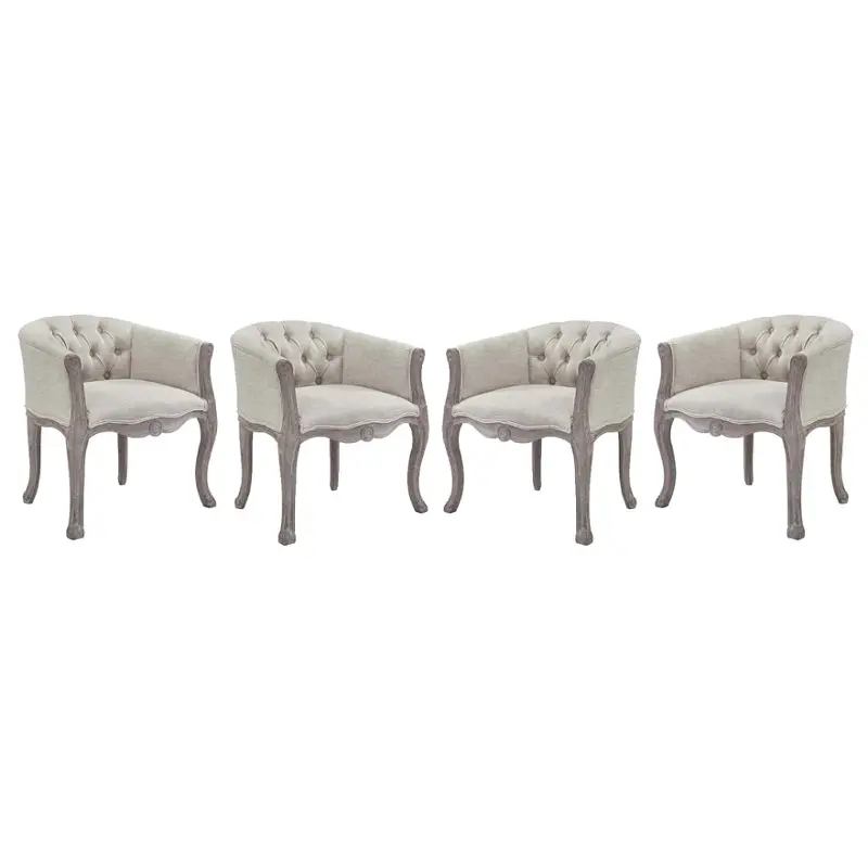 Eei-3469-bei Modway Furniture Crown Dining Room Furniture Dining Chair