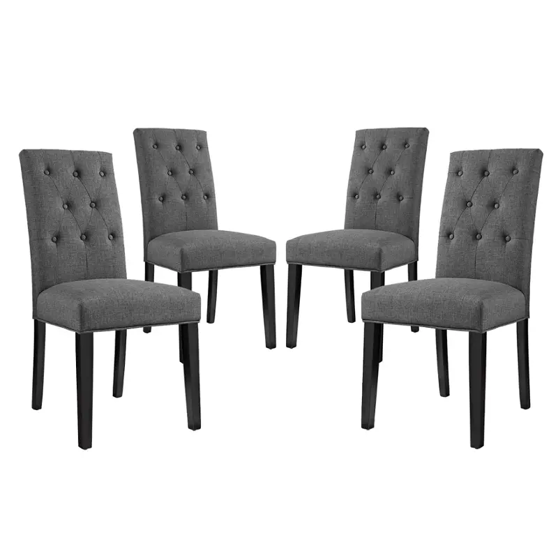 Eei-3326-gry Modway Furniture Confer Dining Room Furniture Dining Chair
