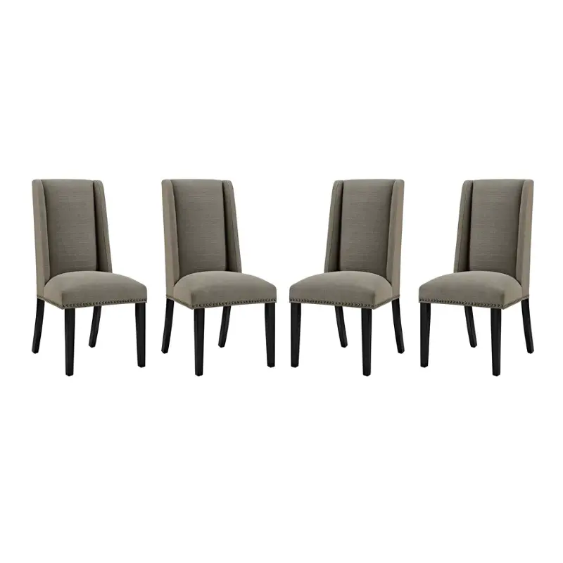 Eei-3503-gra Modway Furniture Baron Dining Room Furniture Dining Chair