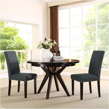 Eei-3551-gry Modway Furniture Parcel Dining Room Furniture Dining Chair