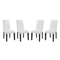 Eei-3554-whi Modway Furniture Parcel Dining Room Furniture Dining Chair