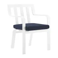 Eei-3571-whi-nav Modway Furniture Baxley Outdoor Furniture Patio Seating