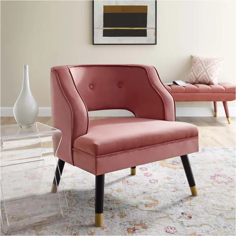 Eei-3579-pnk Modway Furniture Traipse Living Room Furniture Living Room Chair
