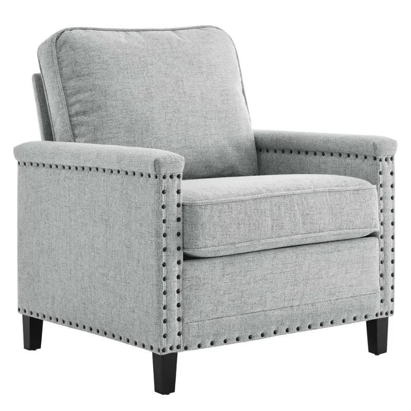 Eei-4988-lgr Modway Furniture Ashton Living Room Furniture Living Room Chair