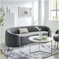 Eei-5018-gry Modway Furniture Contessa Living Room Furniture Sofa