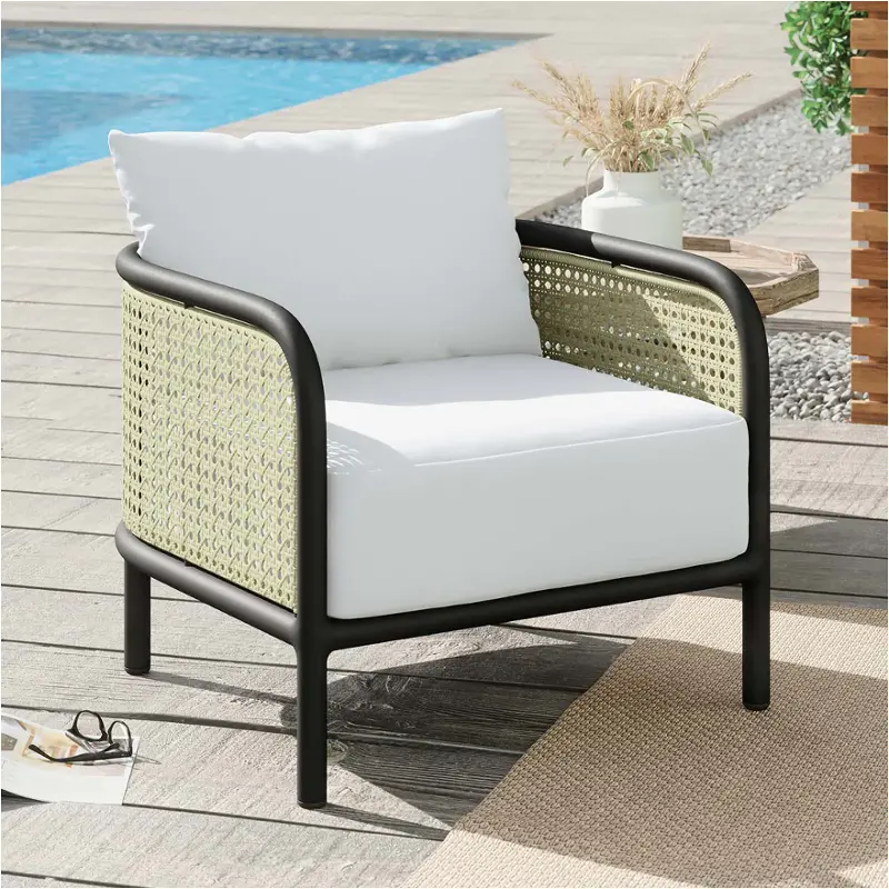 Eei-5028-ivo-whi Modway Furniture Hanalei Outdoor Furniture Living Room Chair