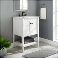 Eei-4246-whi-whi Modway Furniture Prestige Bathroom Furniture Vanitie