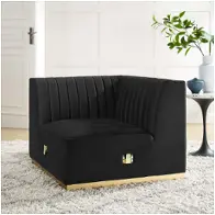 Eei-5505-gld-blk Modway Furniture Conjure Living Room Furniture Sectional