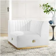Eei-5505-gld-whi Modway Furniture Conjure Living Room Furniture Sectional