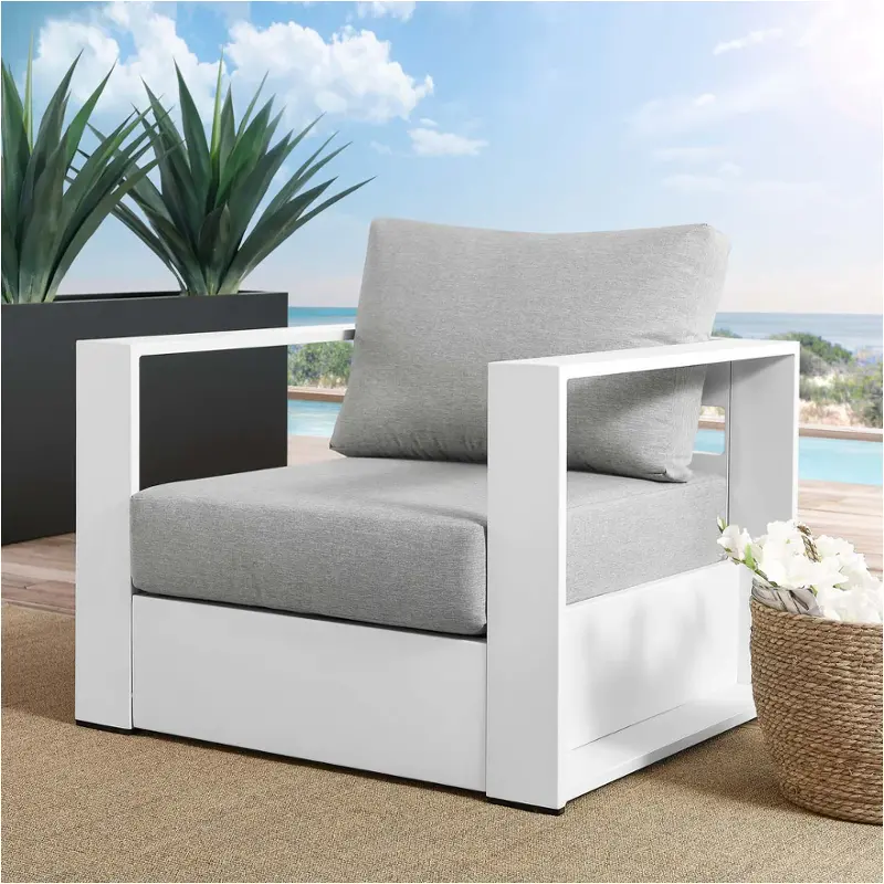Eei-5675-whi-gry Modway Furniture Tahoe Living Room Furniture Living Room Chair