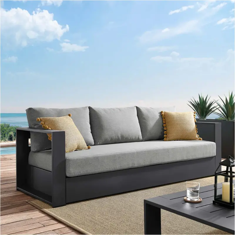 Eei-5676-gry-gry Modway Furniture Tahoe Living Room Furniture Sofa