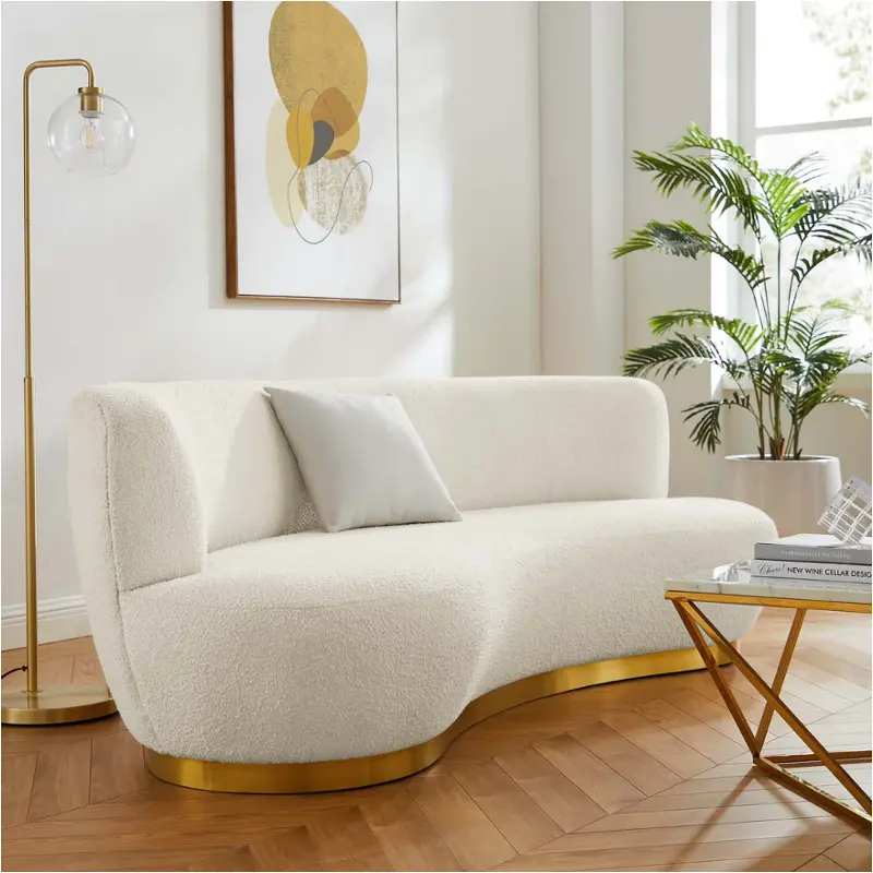 Eei-5487-gld-ivo Modway Furniture Kindred Living Room Furniture Sofa